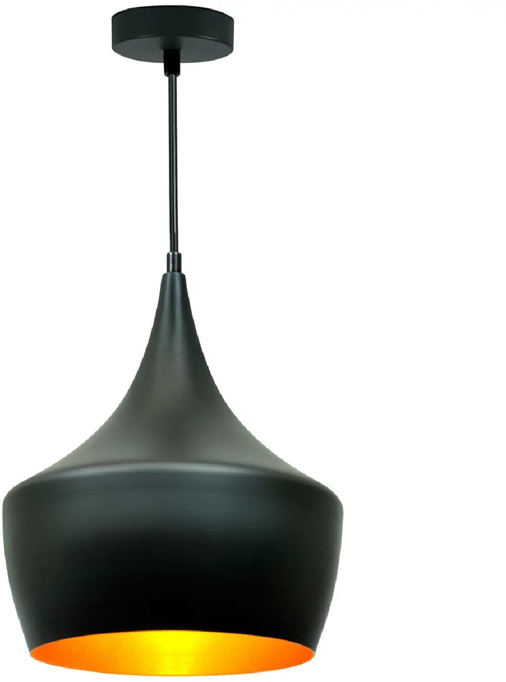 Goldlux Modern lampada sospesa 1x20 W nero 305459
