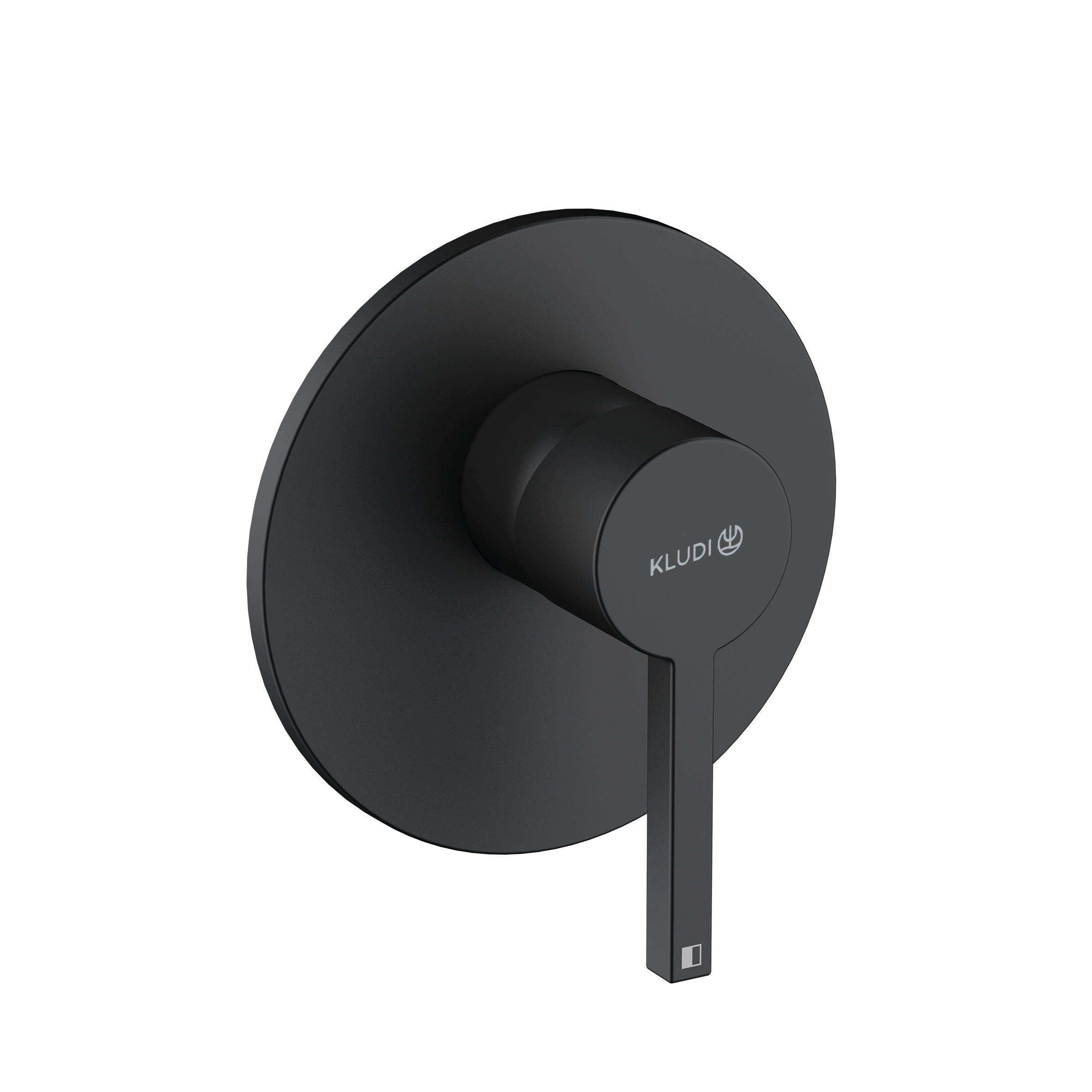 Kludi Nova Fonte Puristic rubinetto per doccia da incasso nero 207553915