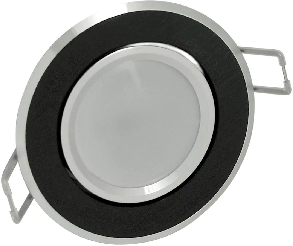 Goldlux Sun Olal lampada da incasso 1x3.5 W nero 305251