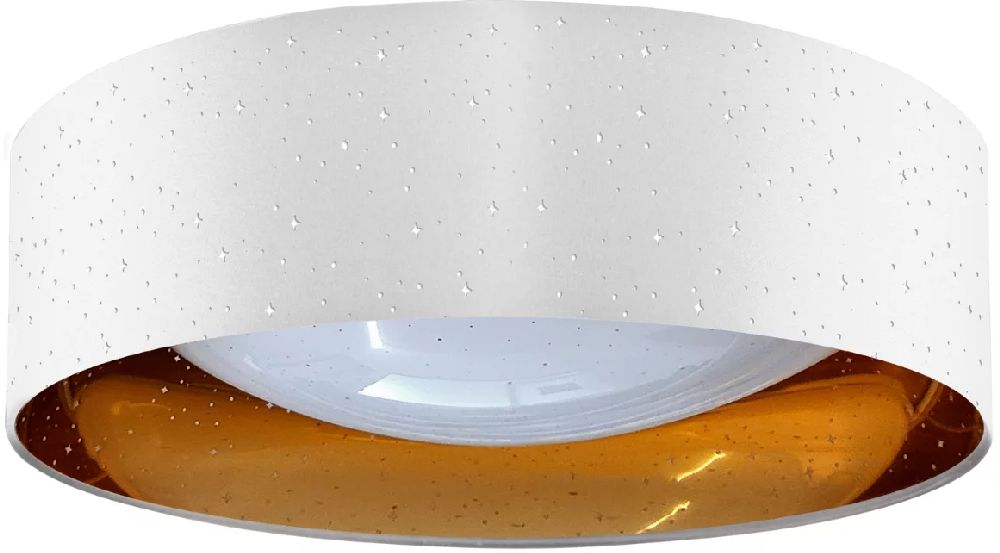 Goldlux Tuluza plafoniera 1x24 W bianco 323217