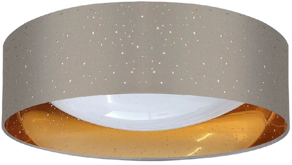 Goldlux Tuluza plafoniera 1x24 W grigio 323231