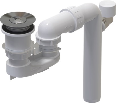 Villeroy & Boch ViFlow sifone per vasca da bagno bianco U90953001