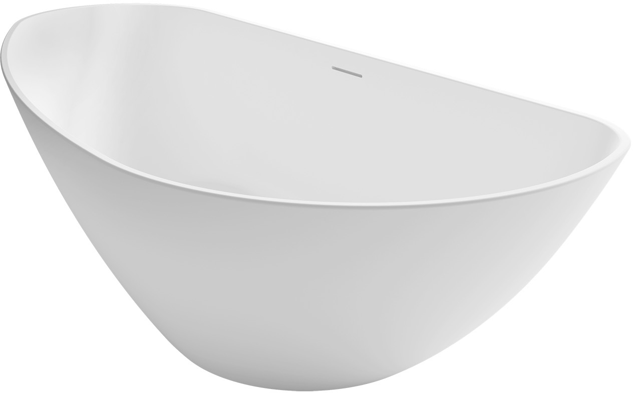 Riho Granda vasca da bagno freestanding 170x80 cm ovale bianco B120001105