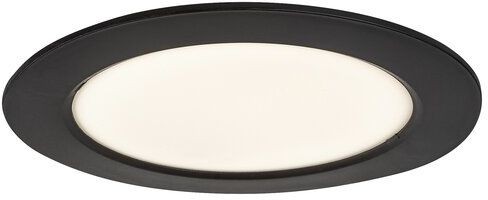 Rabalux Shaun2 lampada da incasso 1x12 W nero 71242