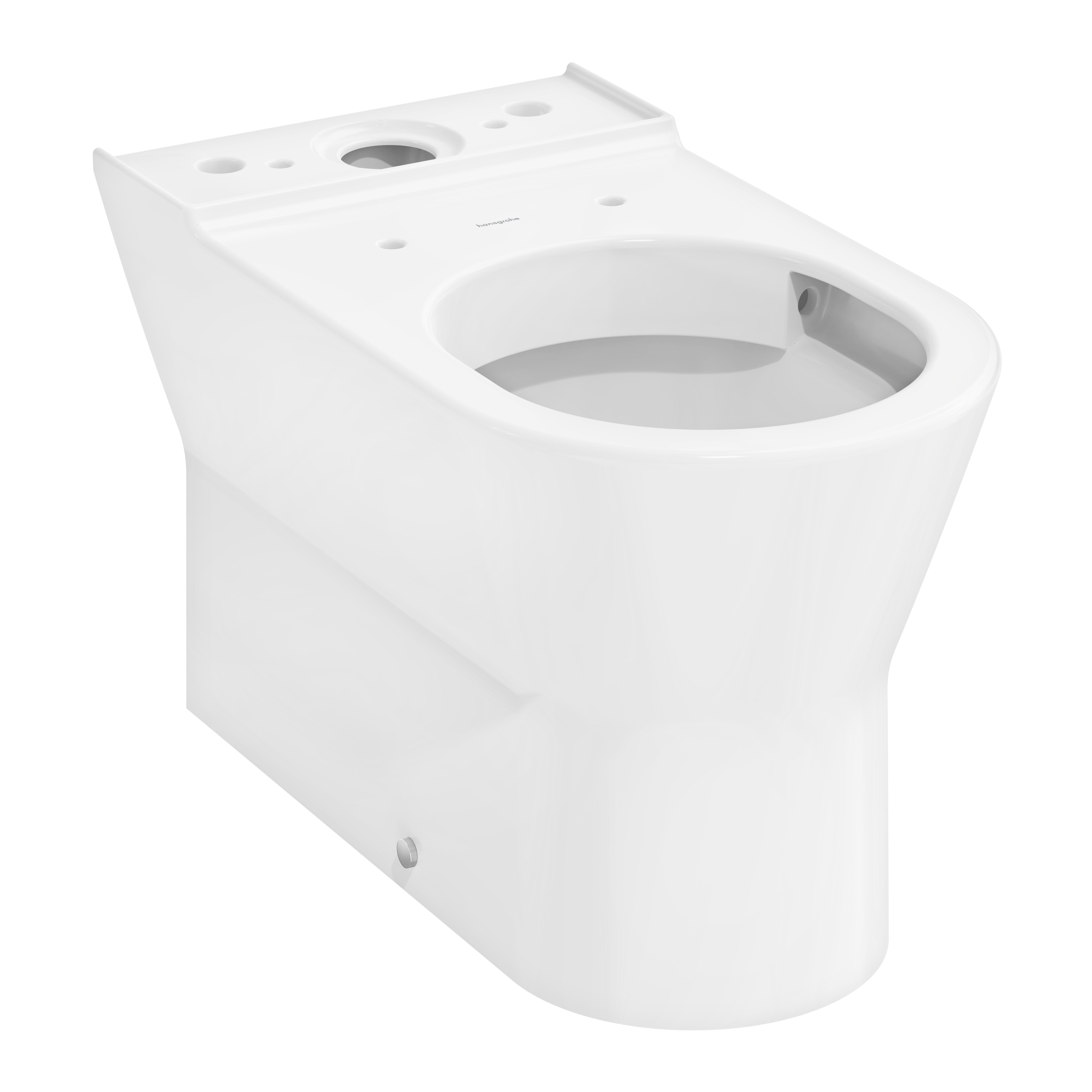 Hansgrohe EluPura Original S vaso wc a terra senza brida bianco lucida 60137450