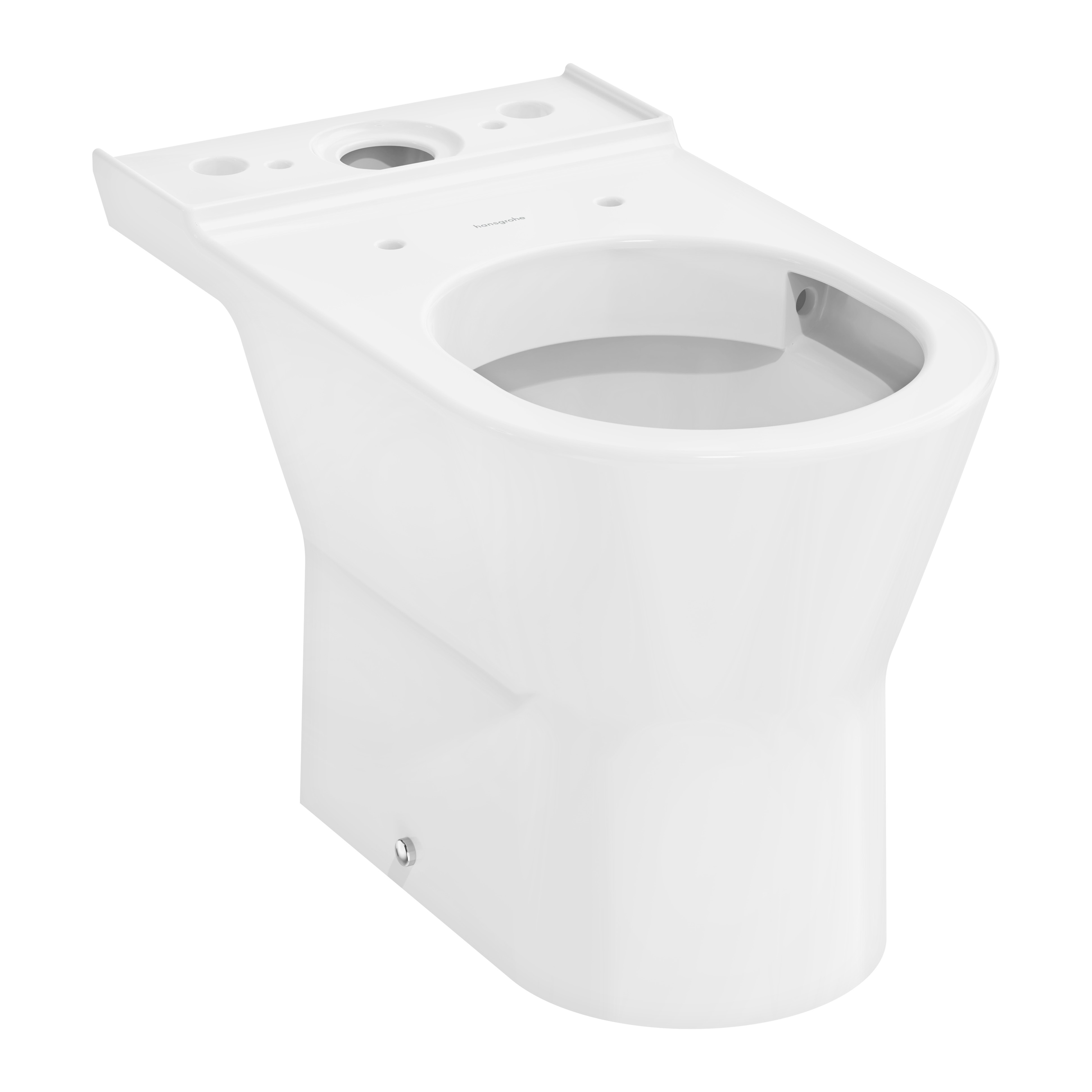 Hansgrohe EluPura Original S vaso wc a terra senza brida bianco lucida 60265450