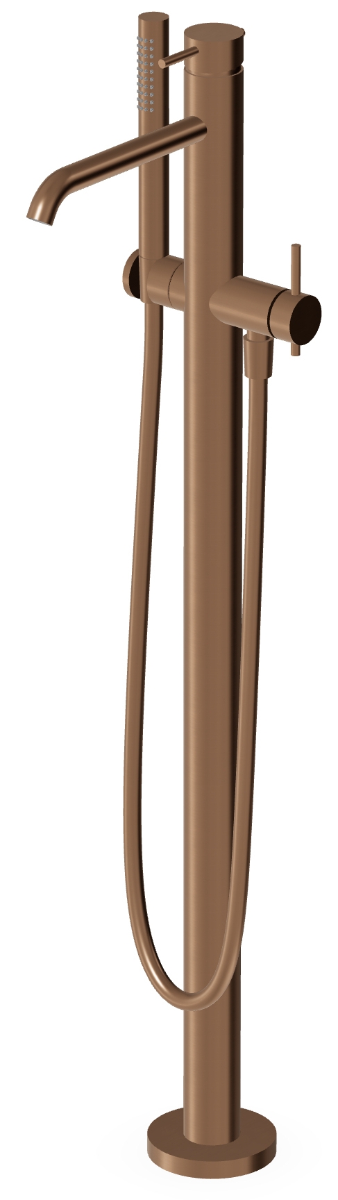 Zucchetti Helm rubinetto per vasca e doccia a terra || ZHE730.XP21