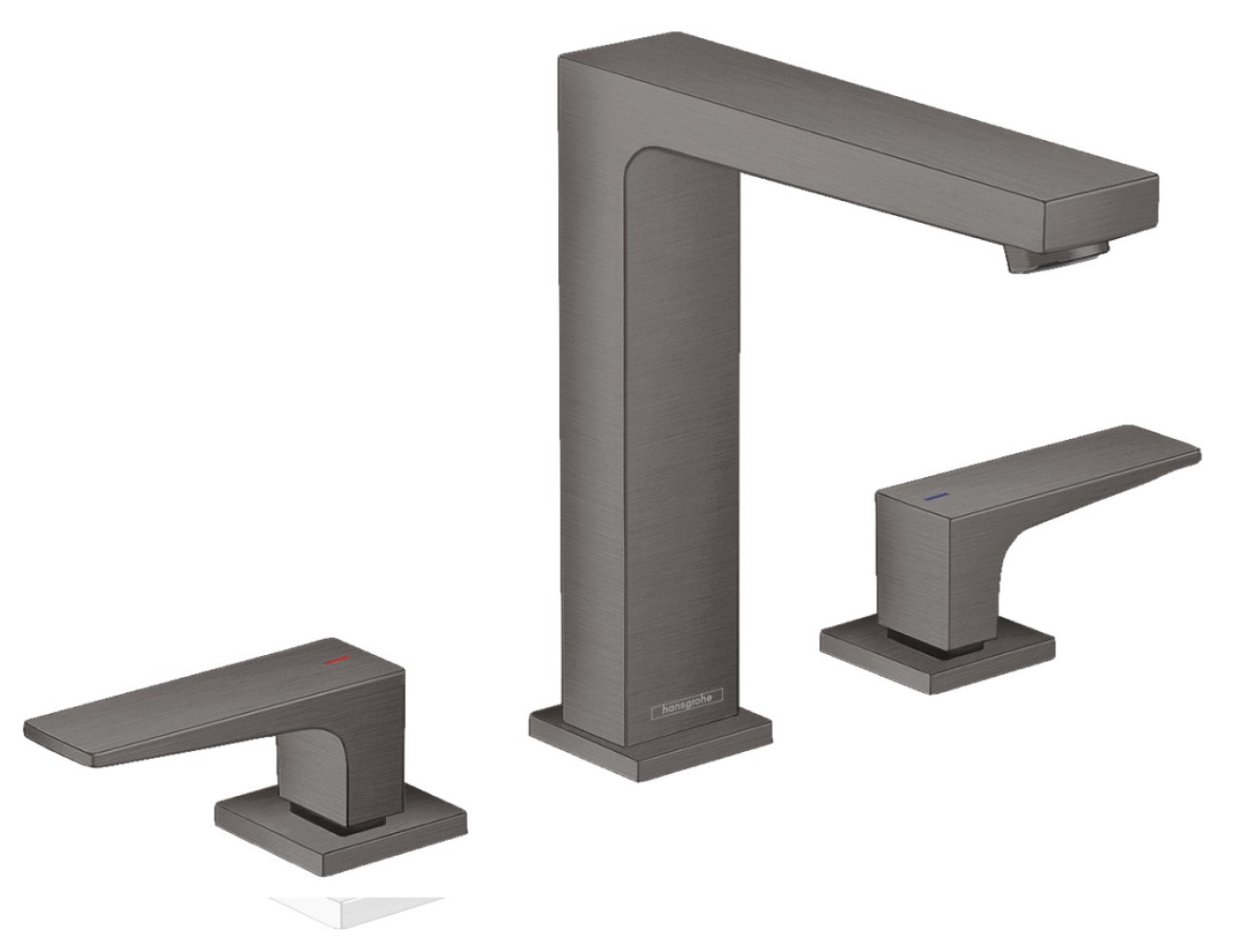 Hansgrohe Metropol rubinetto per lavabo verticale nero 32515340