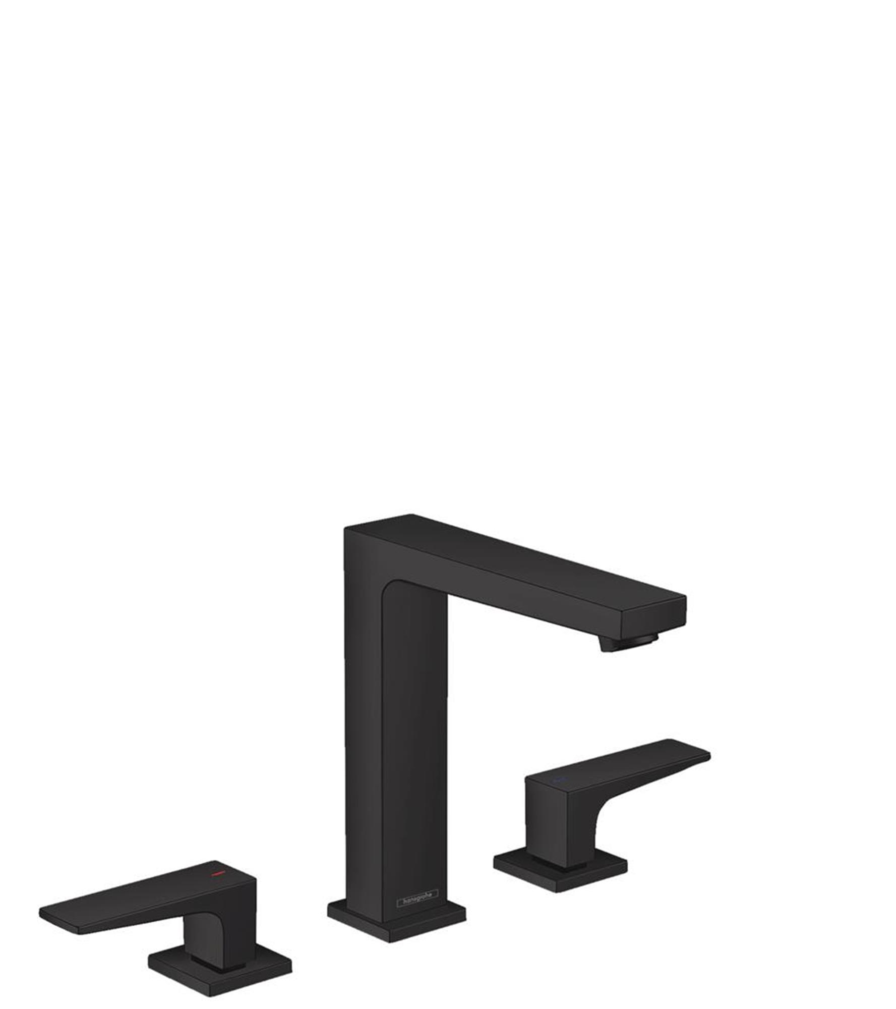Hansgrohe Metropol rubinetto per lavabo verticale nero 32515670