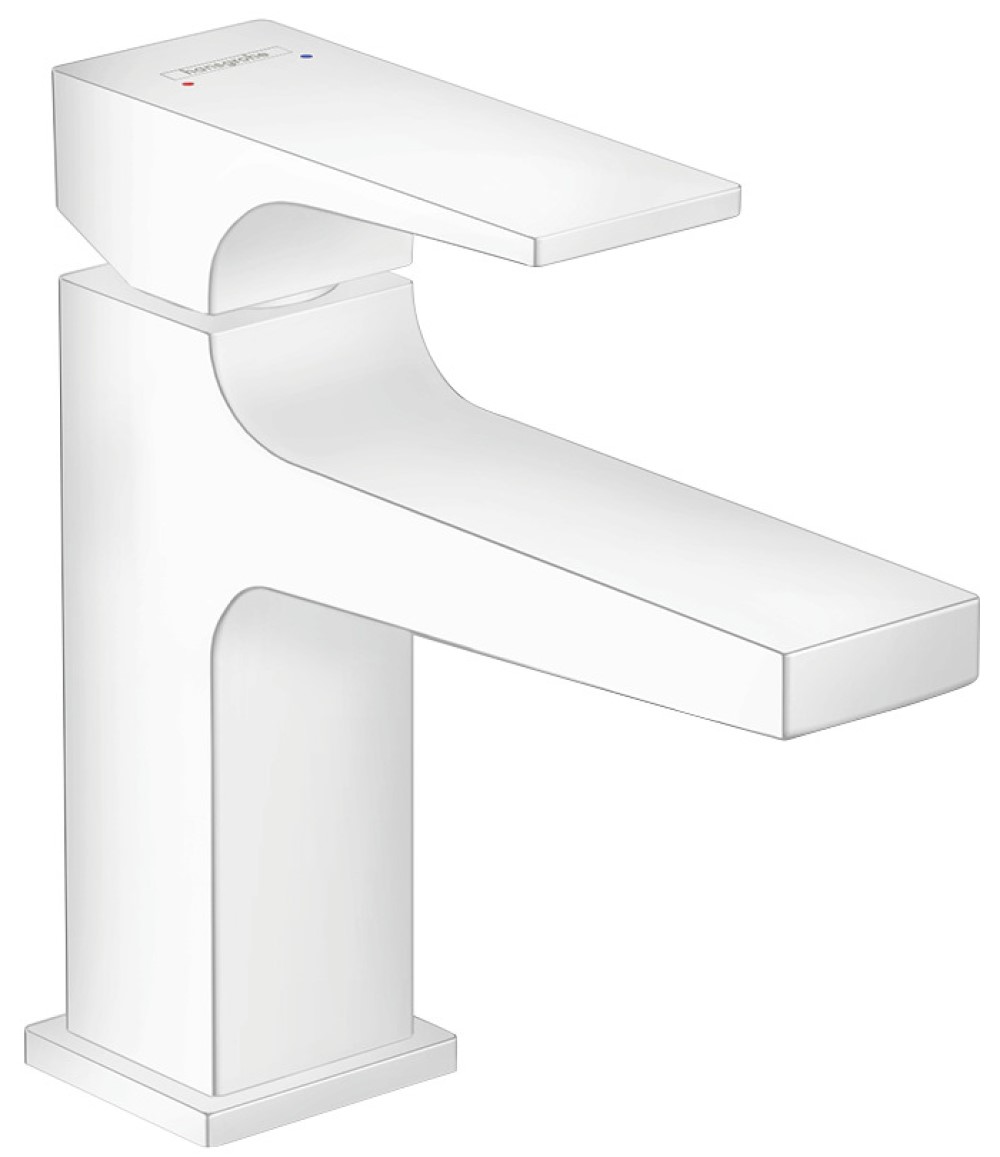 Hansgrohe Metropol rubinetto per lavabo verticale bianco 32500700