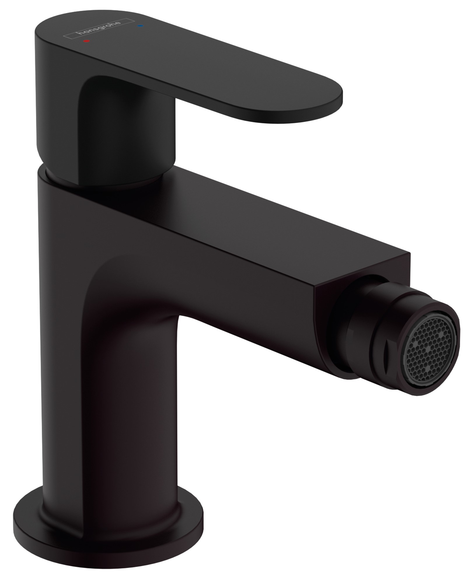 Hansgrohe Rebris S rubinetto per bidet verticale nero 72212670
