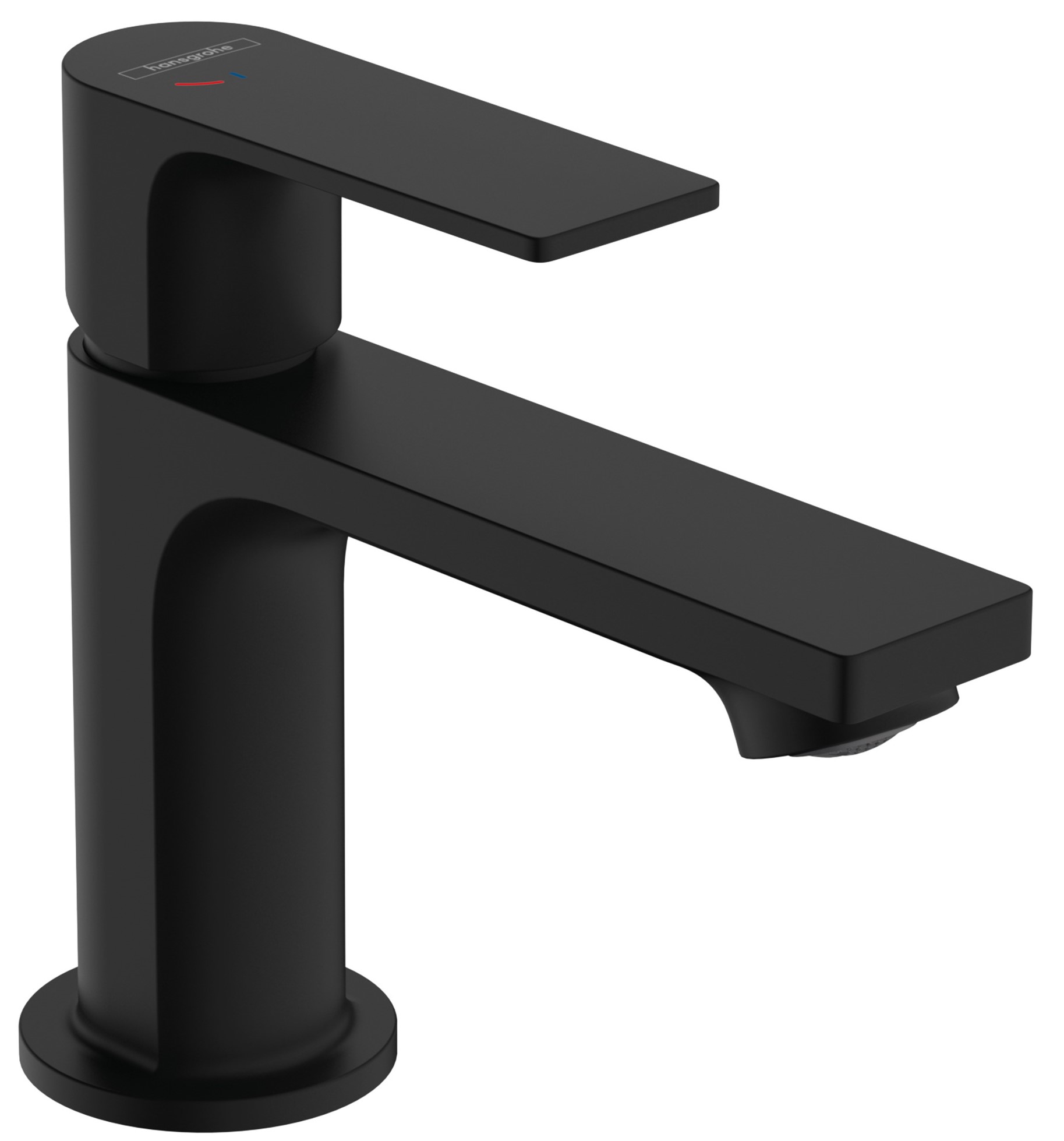 Hansgrohe Rebris E rubinetto per lavabo verticale nero 72585670
