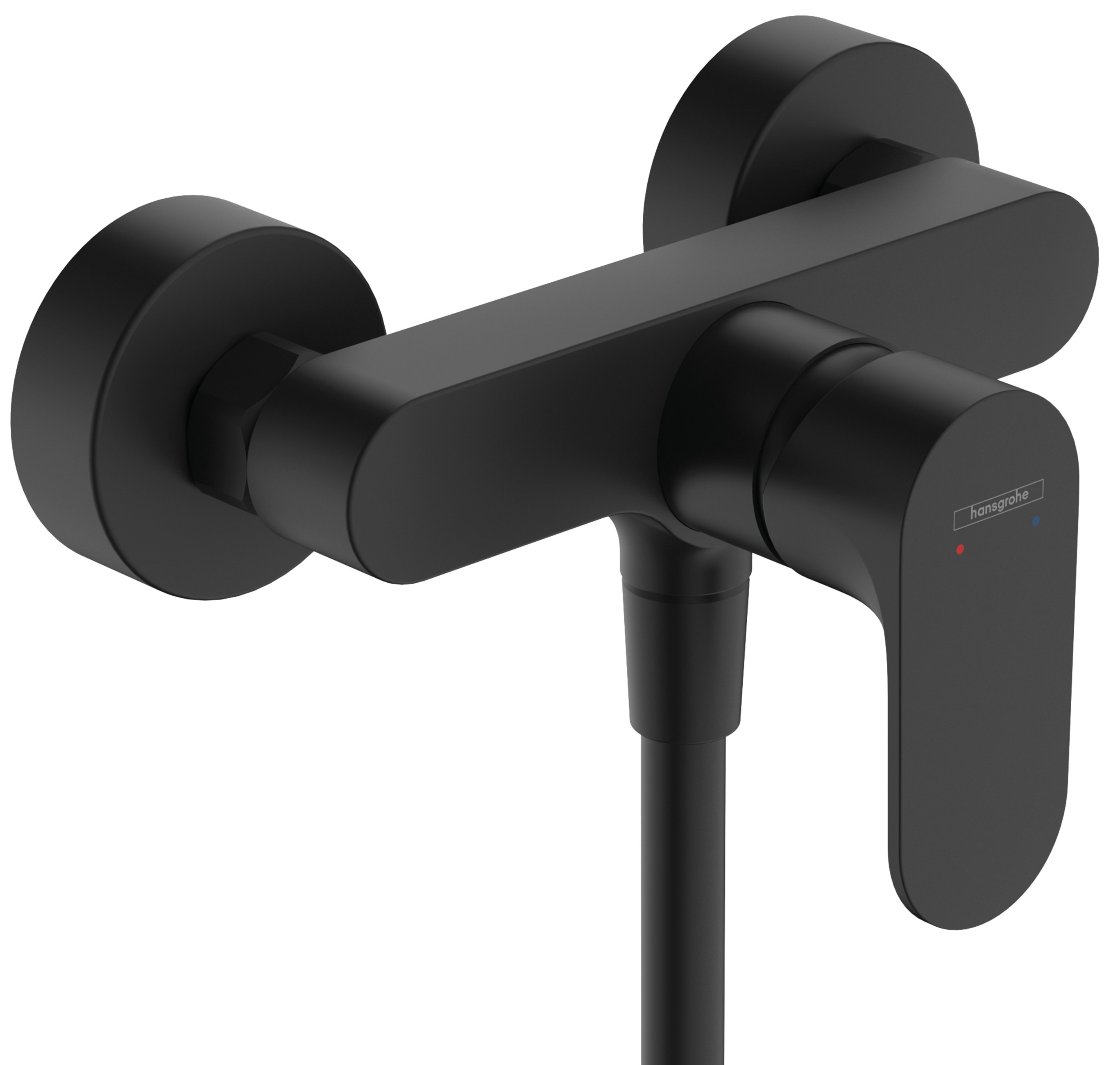 Hansgrohe Rebris S rubinetto per doccia a parete nero 72643670
