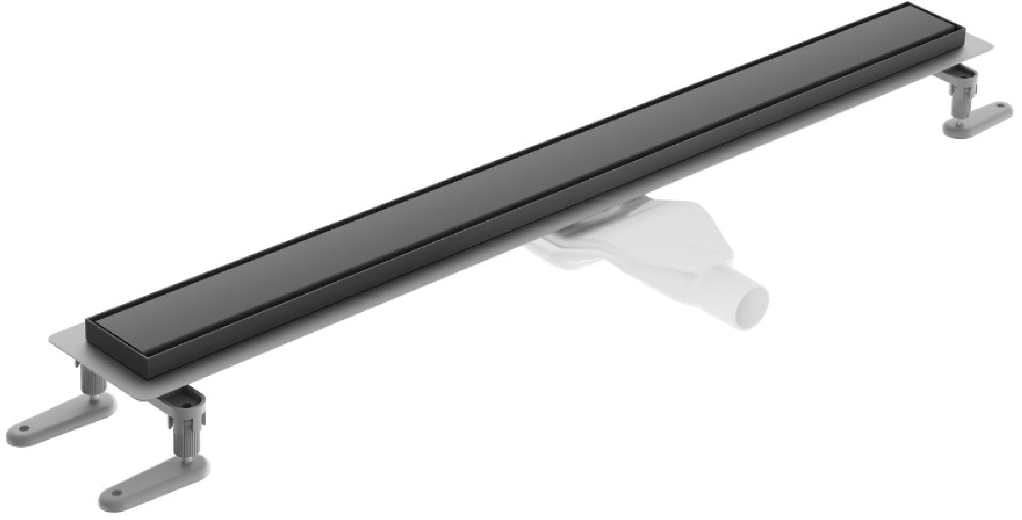 Excellent Stilio canalina lineare con griglia 90 cm INEX.1515.900.R.BL
