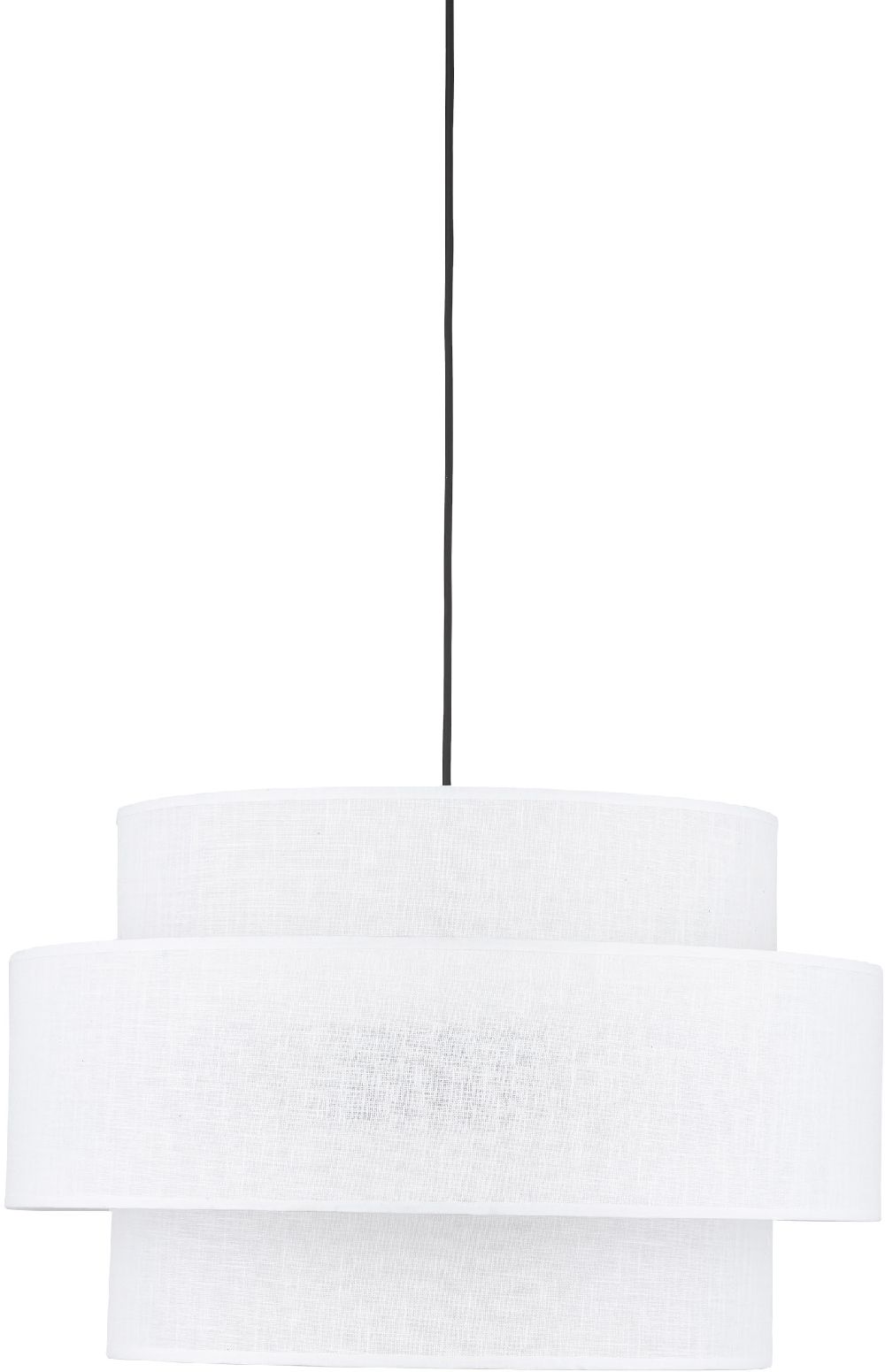 TK Lighting Calisto lampada sospesa 3x15 W bianco 5363