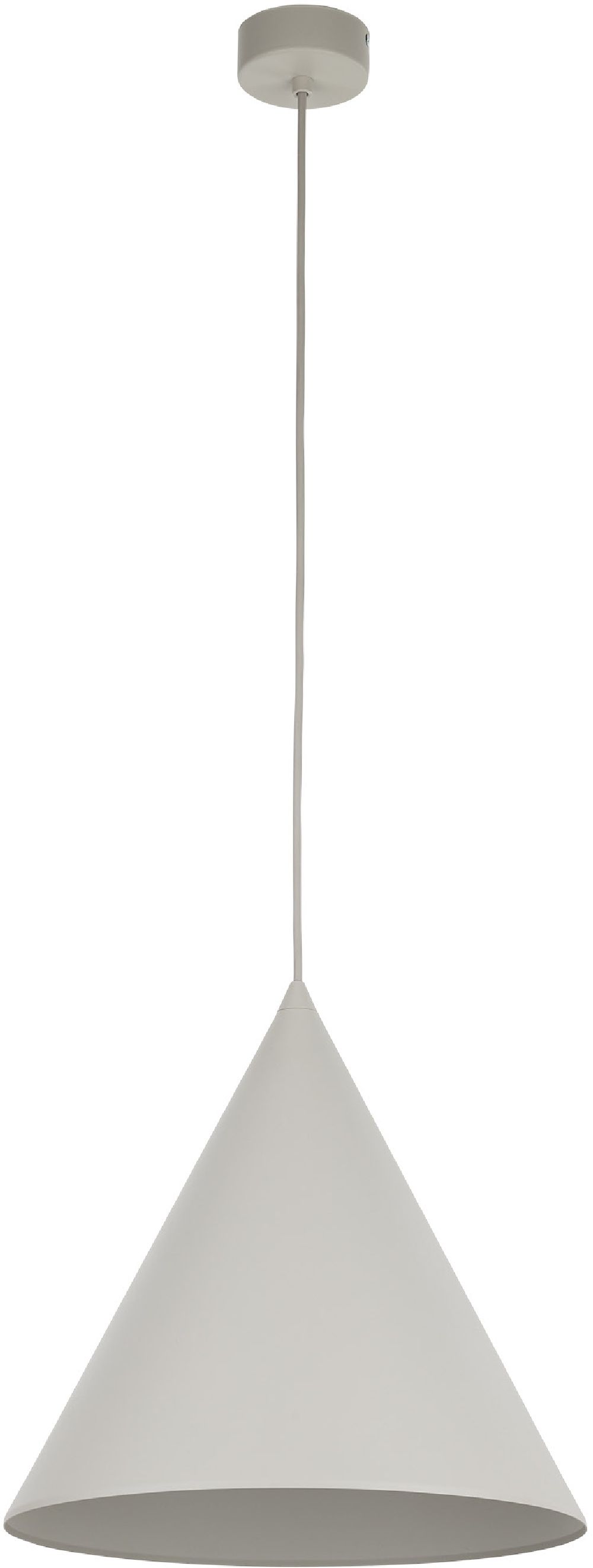 TK Lighting Cono lampada sospesa 1x15 W beige 10056