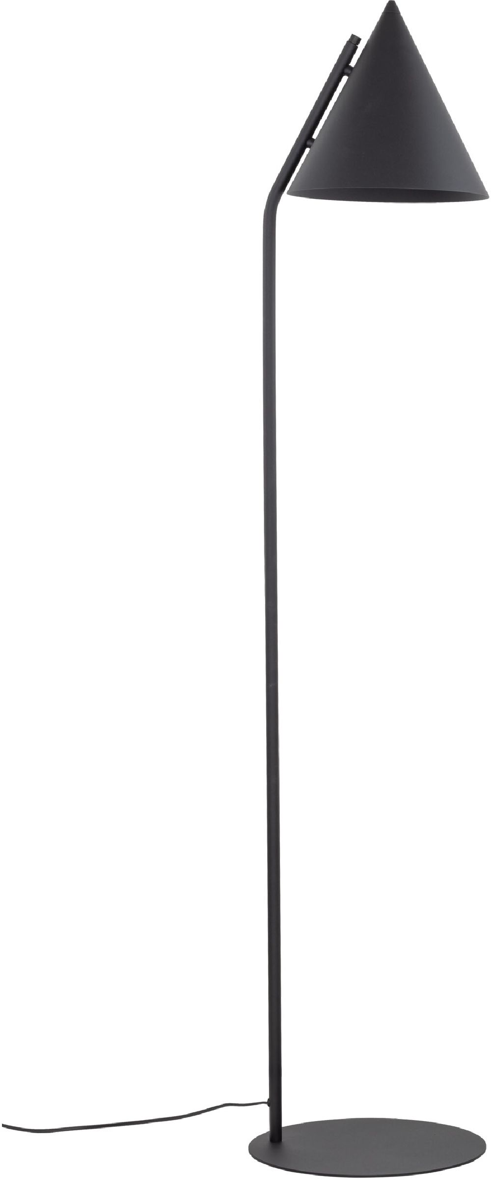 TK Lighting Cono lampada da terra 1x15 W nero 16010