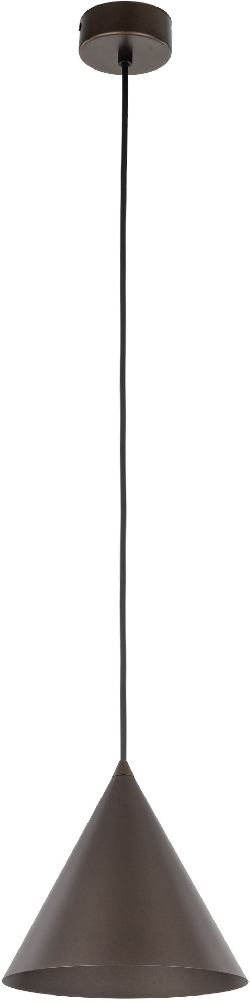 TK Lighting Cono lampada sospesa 1x15 W marrone 10073
