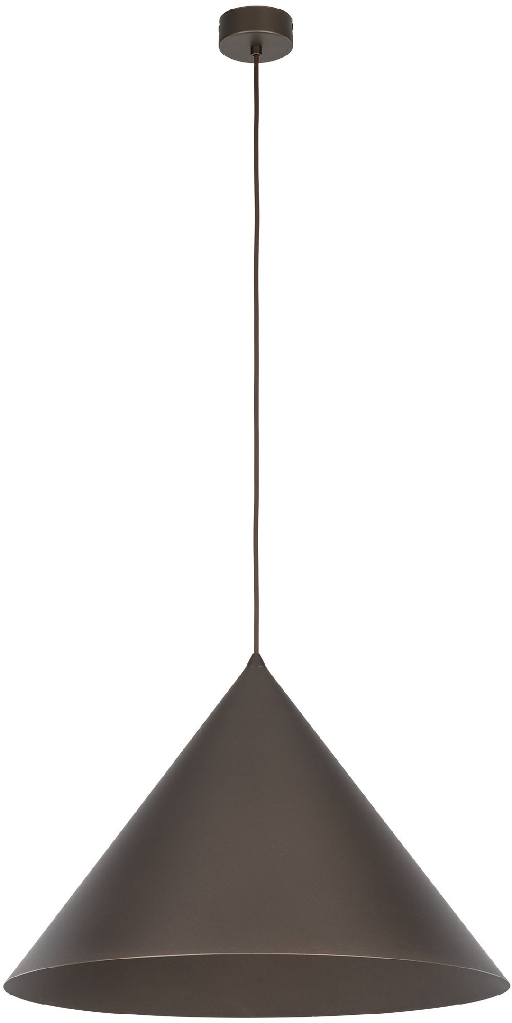 TK Lighting Cono lampada sospesa 1x15 W marrone 10062