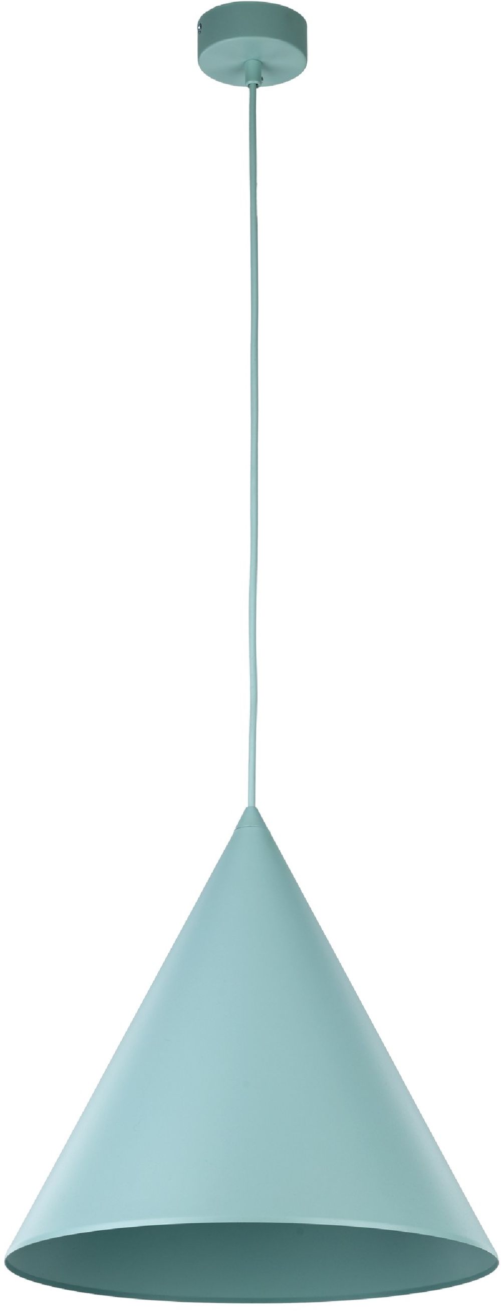 TK Lighting Cono lampada sospesa 1x15 W menta 10063