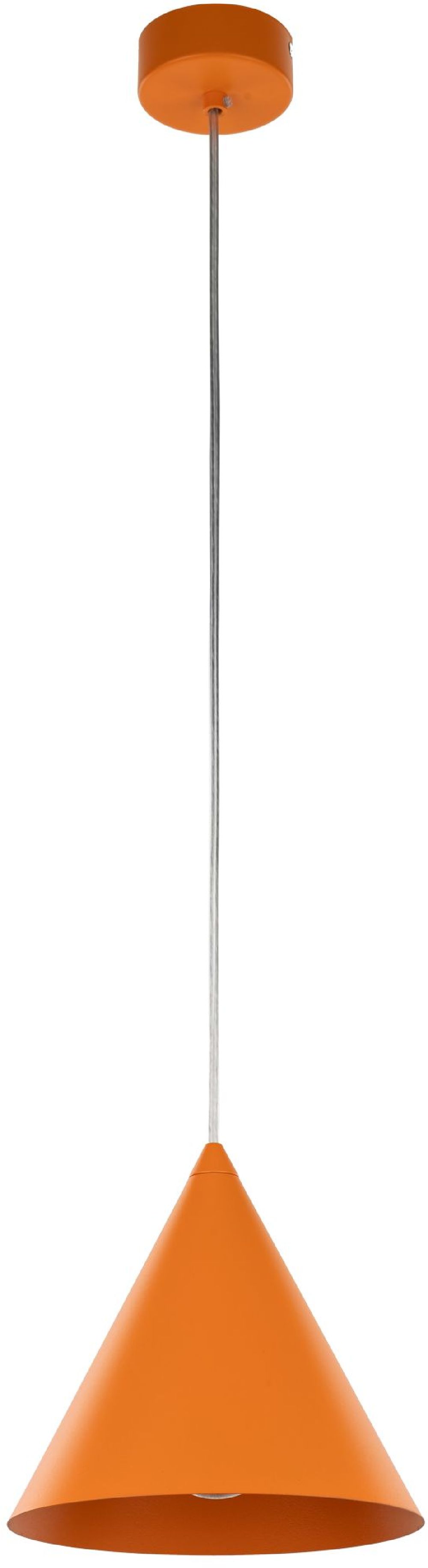 TK Lighting Cono lampada sospesa 1x15 W arancione 10075