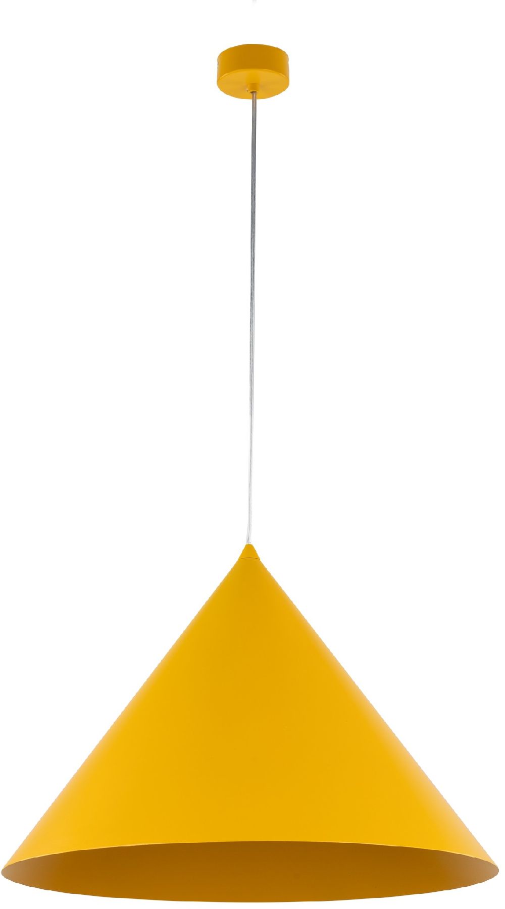 TK Lighting Cono lampada sospesa 1x15 W giallo 10090