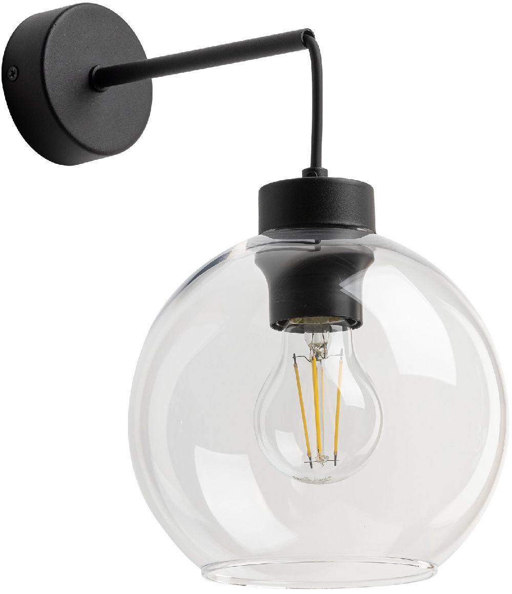 TK Lighting Cubus lampada da parete 1x15 W trasparente 10245
