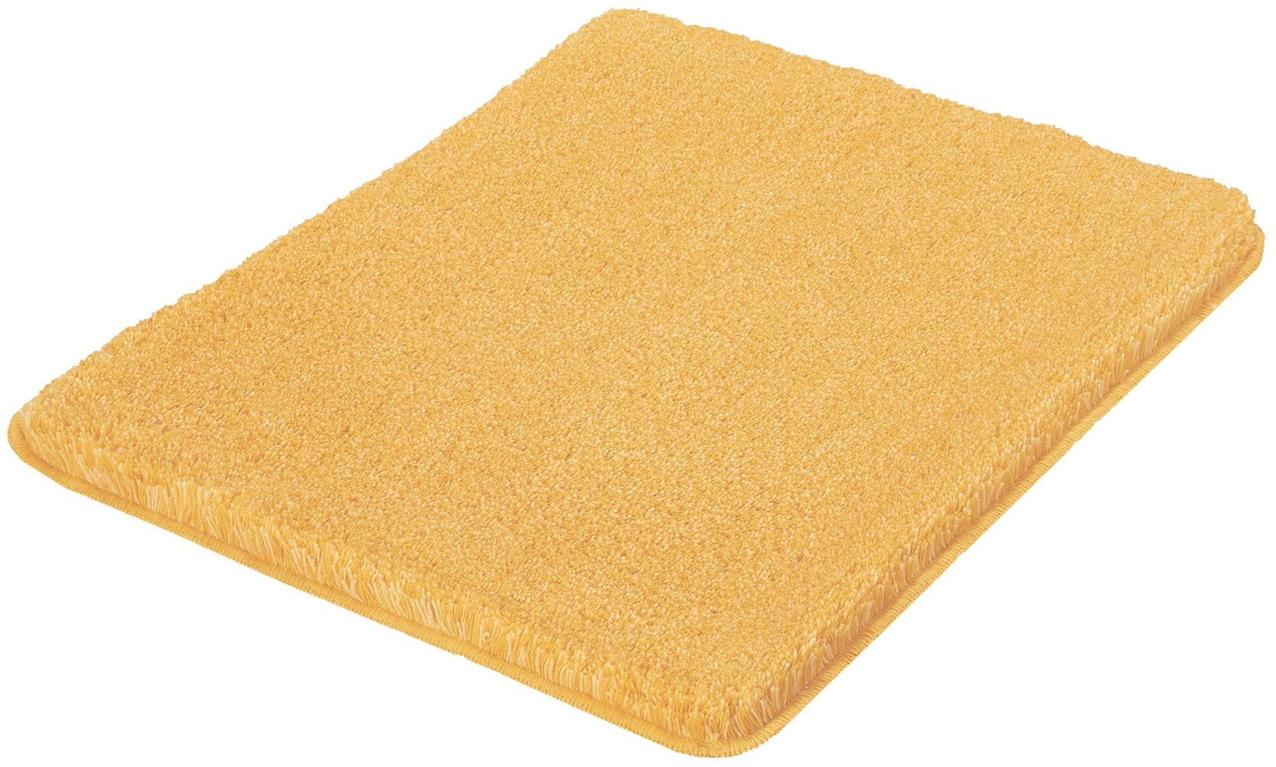 Kleine Wolke Relax tappetino da bagno 65x55 cm rettangolare giallo 5405553539