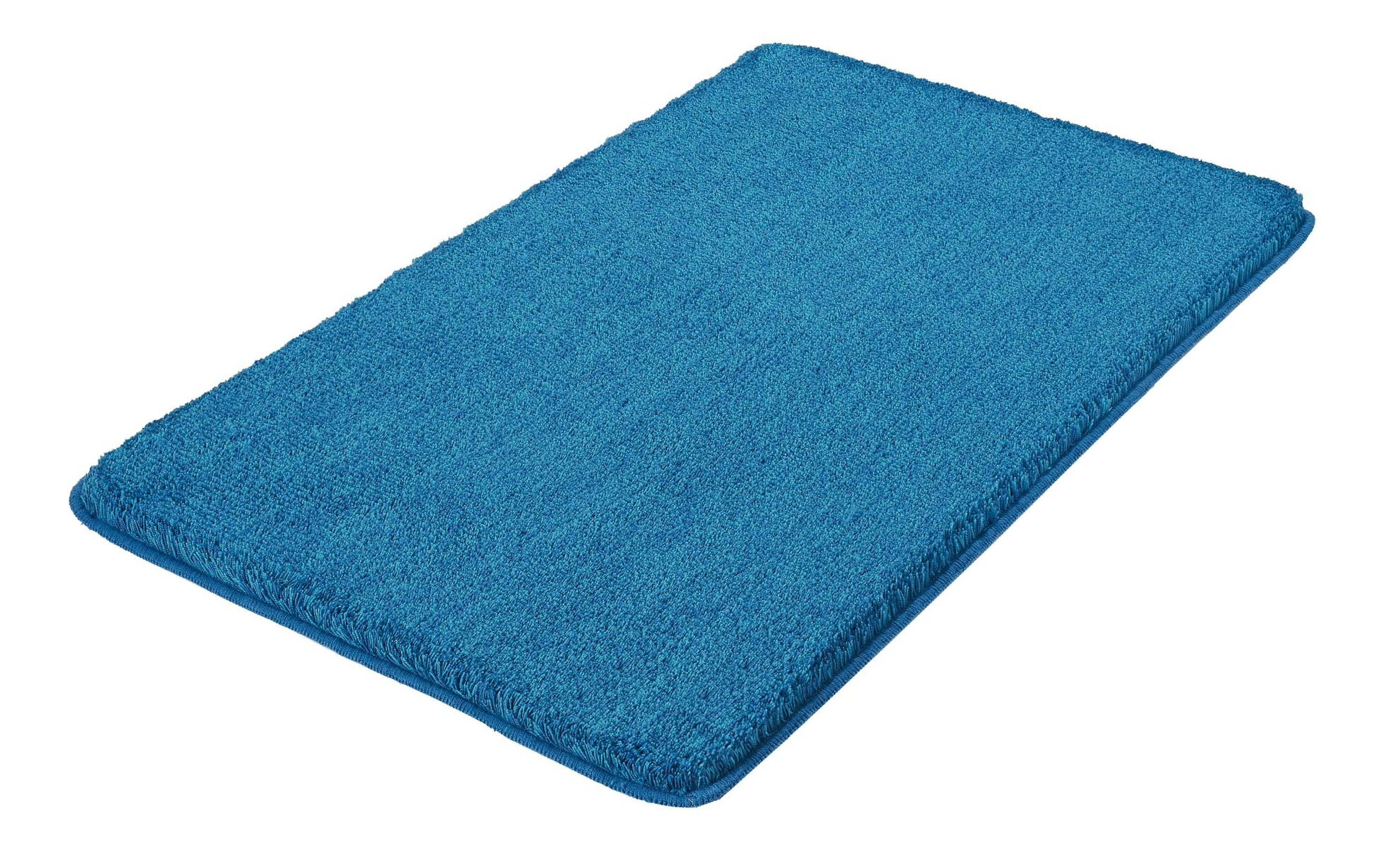 Kleine Wolke Relax tappetino da bagno 80x50 cm rettangolare blu 5405663207