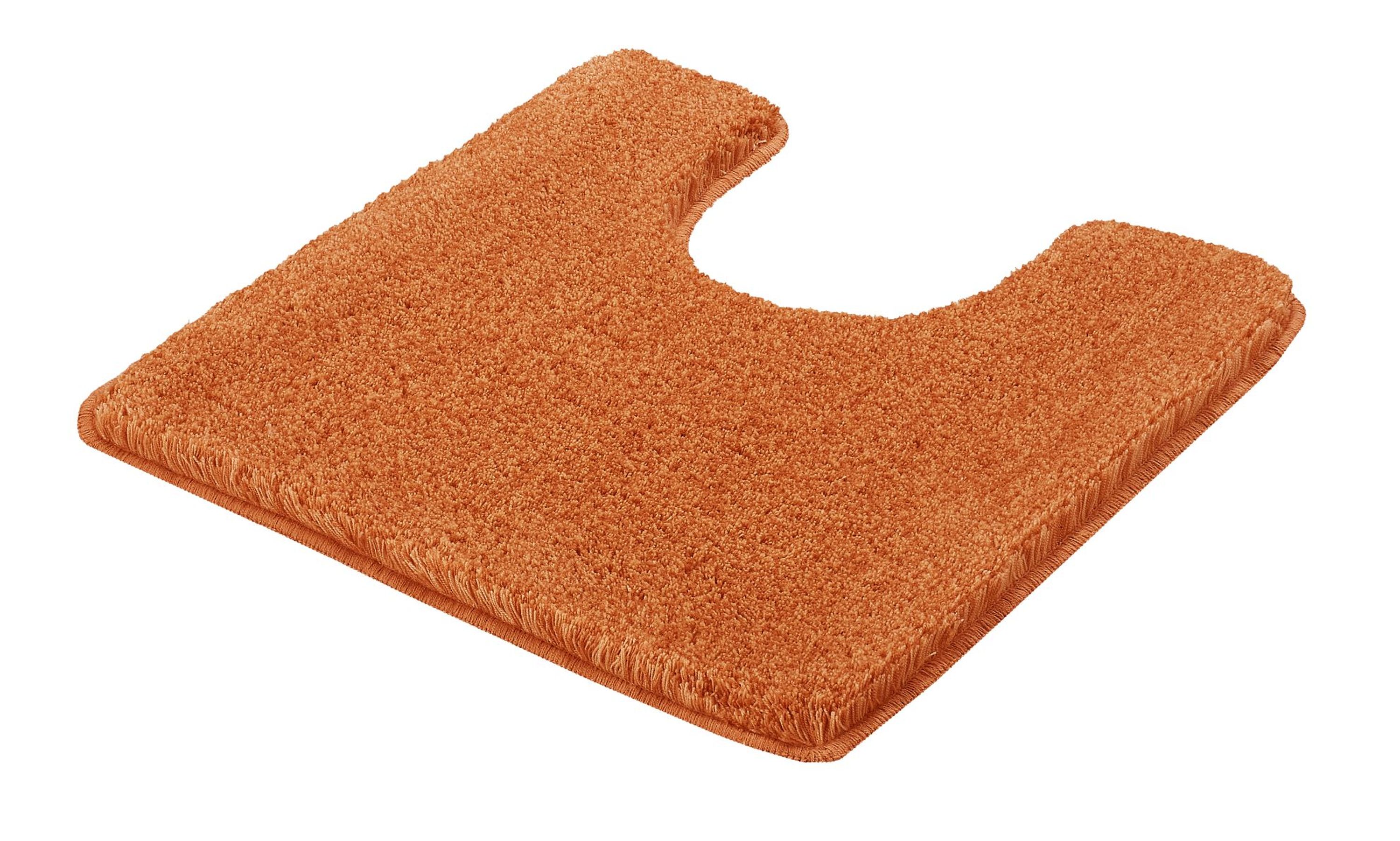 Kleine Wolke Relax tappetino da bagno 55x55 cm per WC arancione 5405316129