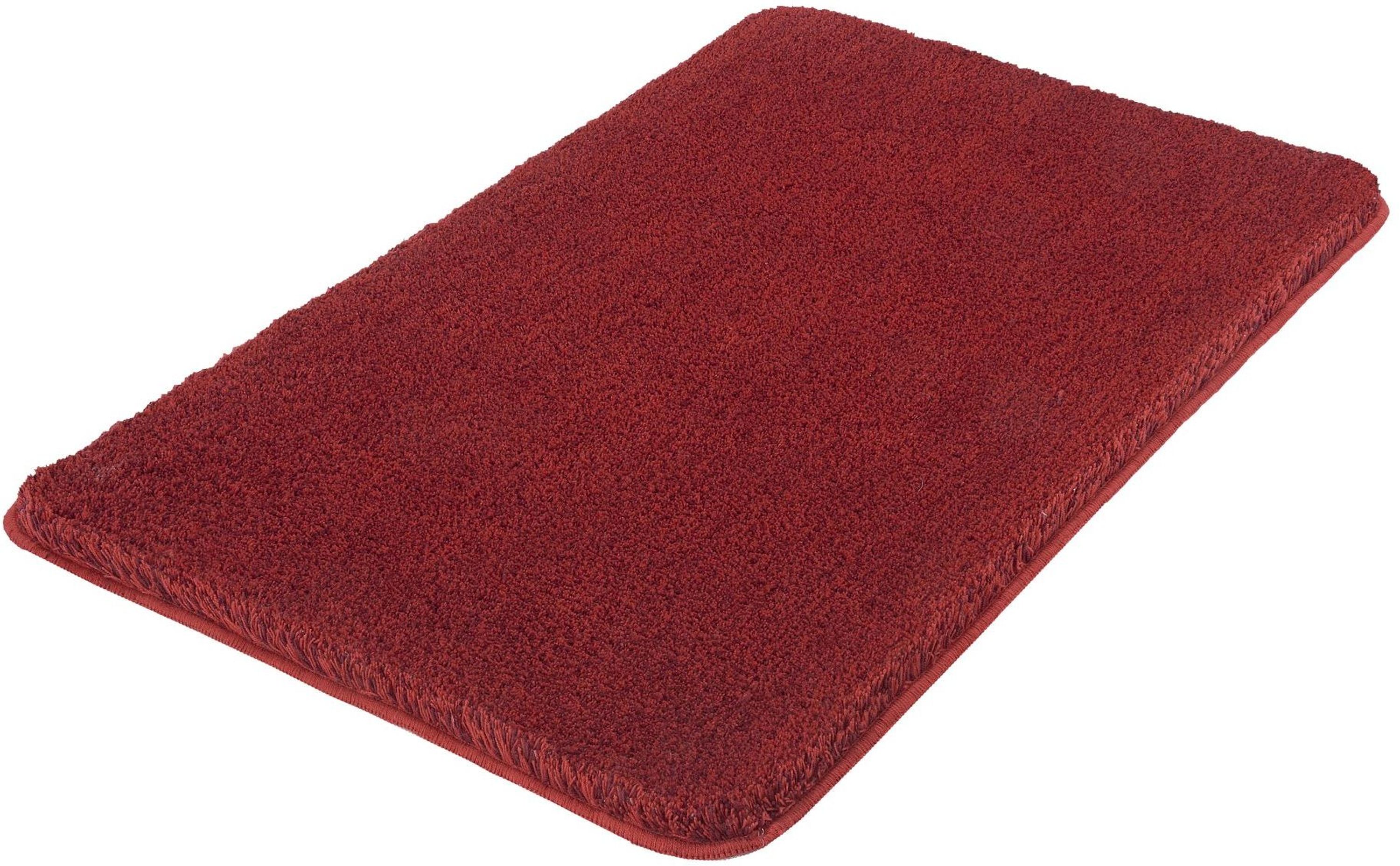 Kleine Wolke Relax tappetino da bagno 80x50 cm rettangolare rosso 5405453207