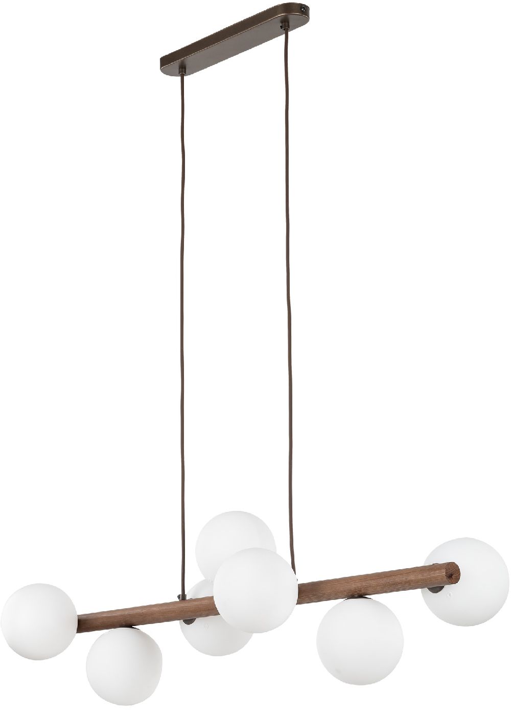 TK Lighting Estera lampada sospesa x8 W legno 10272