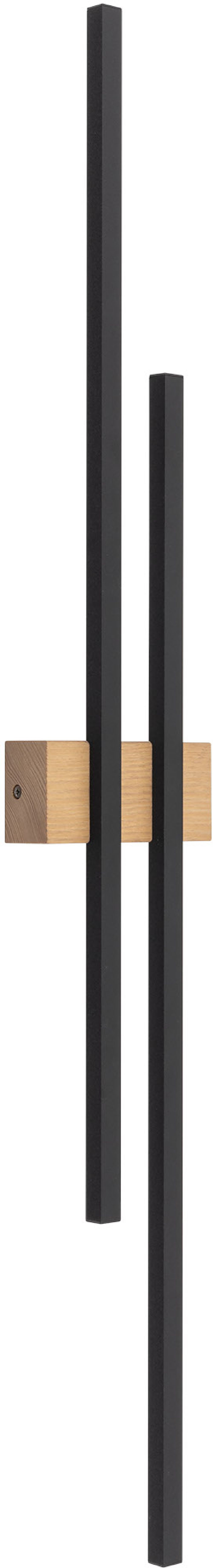 TK Lighting Flash lampada da parete 2x12 W legno 6416