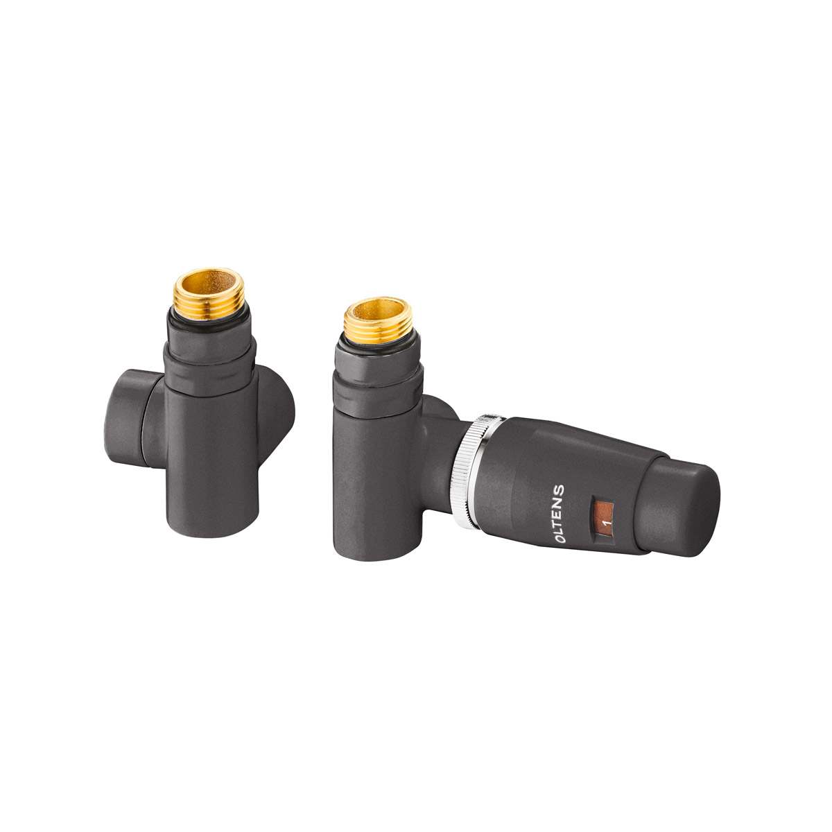 Oltens Varmare set termostatico grafite 55913400