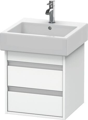 Duravit Ketho armadietto 45x44x48 cm sottolavabo sospeso bianco KT663501818