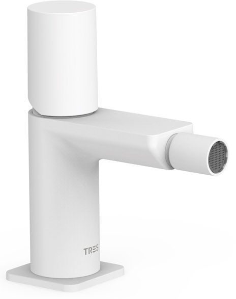 Tres Loft Colors rubinetto per bidet verticale bianco 20012002BM