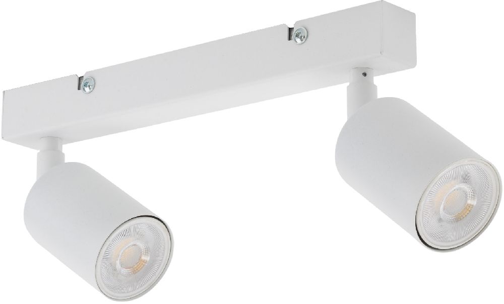 TK Lighting Top lampada da soffitto 2x10 W bianco 6198
