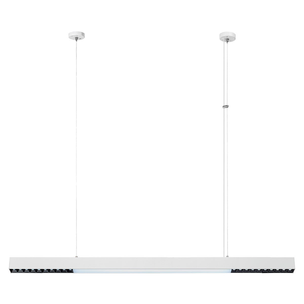 Light Prestige Cali lampada sospesa intelligente 1x47 W bianco LP13011PLWHSmart