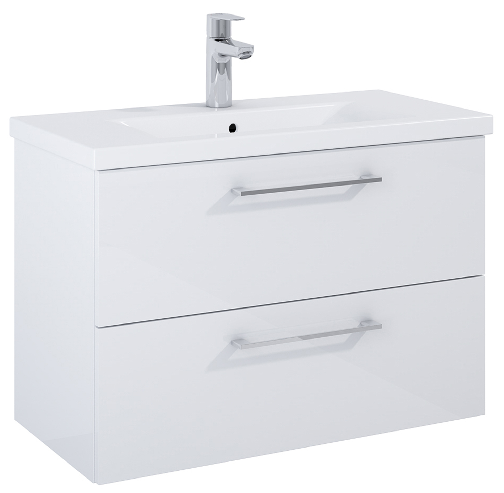Roca Roma Compact armadietto 80x38.4x53 cm sottolavabo sospeso bianco A857953806