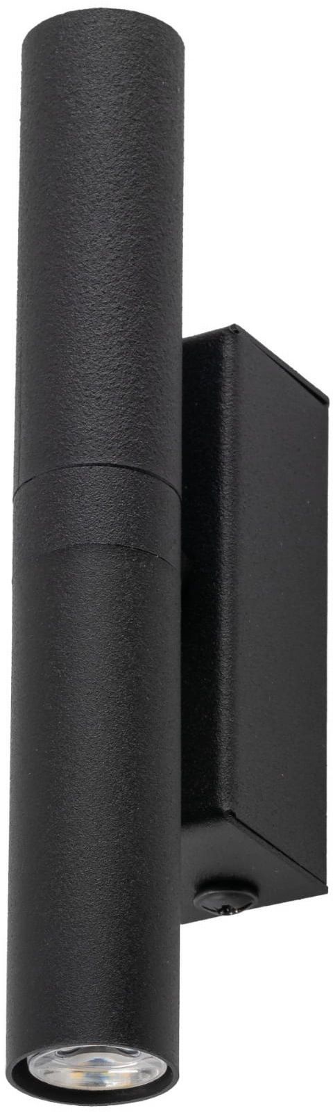 TK Lighting Lagos lampada da parete 2x8 W nero 10184