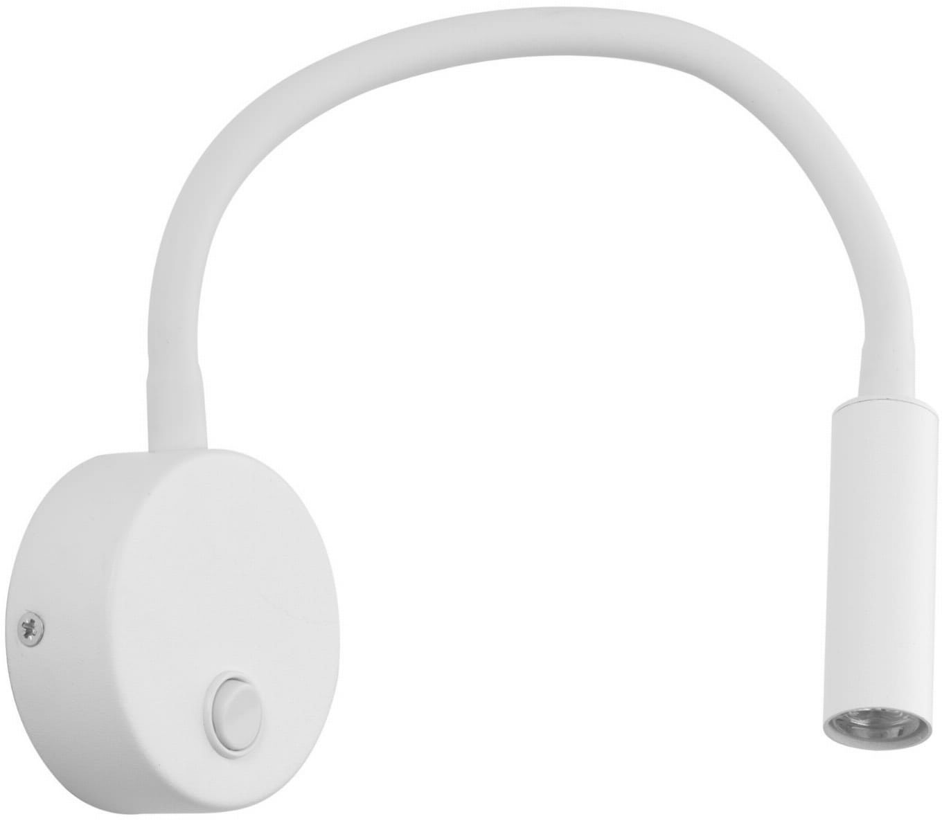 TK Lighting Lagos lampada da parete 1x6 W bianco 5921