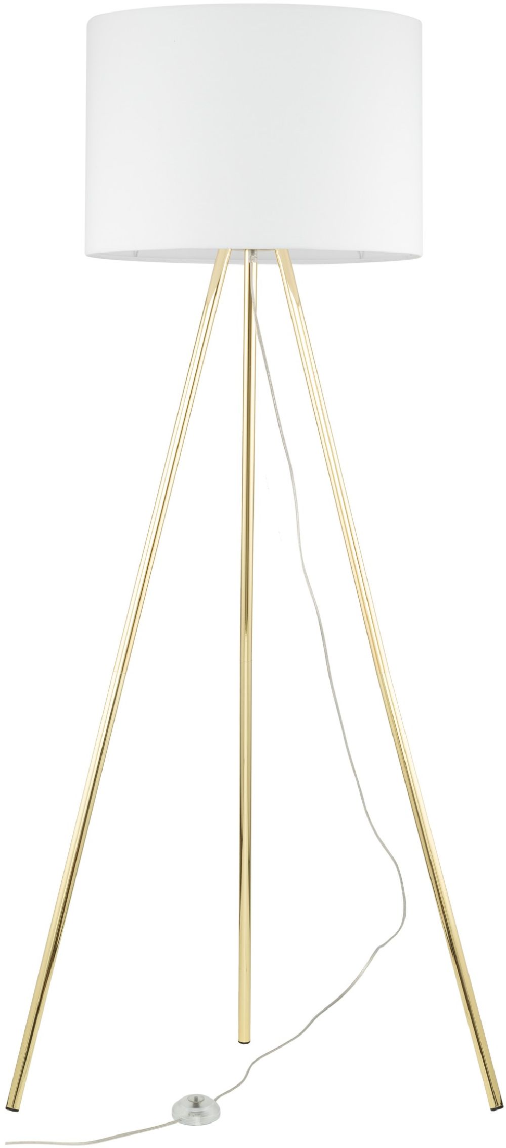 TK Lighting Umberto lampada da terra 1x15 W bianco 6637