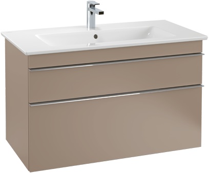 Villeroy & Boch Venticello armadietto 95.3x50.2x59 cm sottolavabo sospeso grigio A92601VM