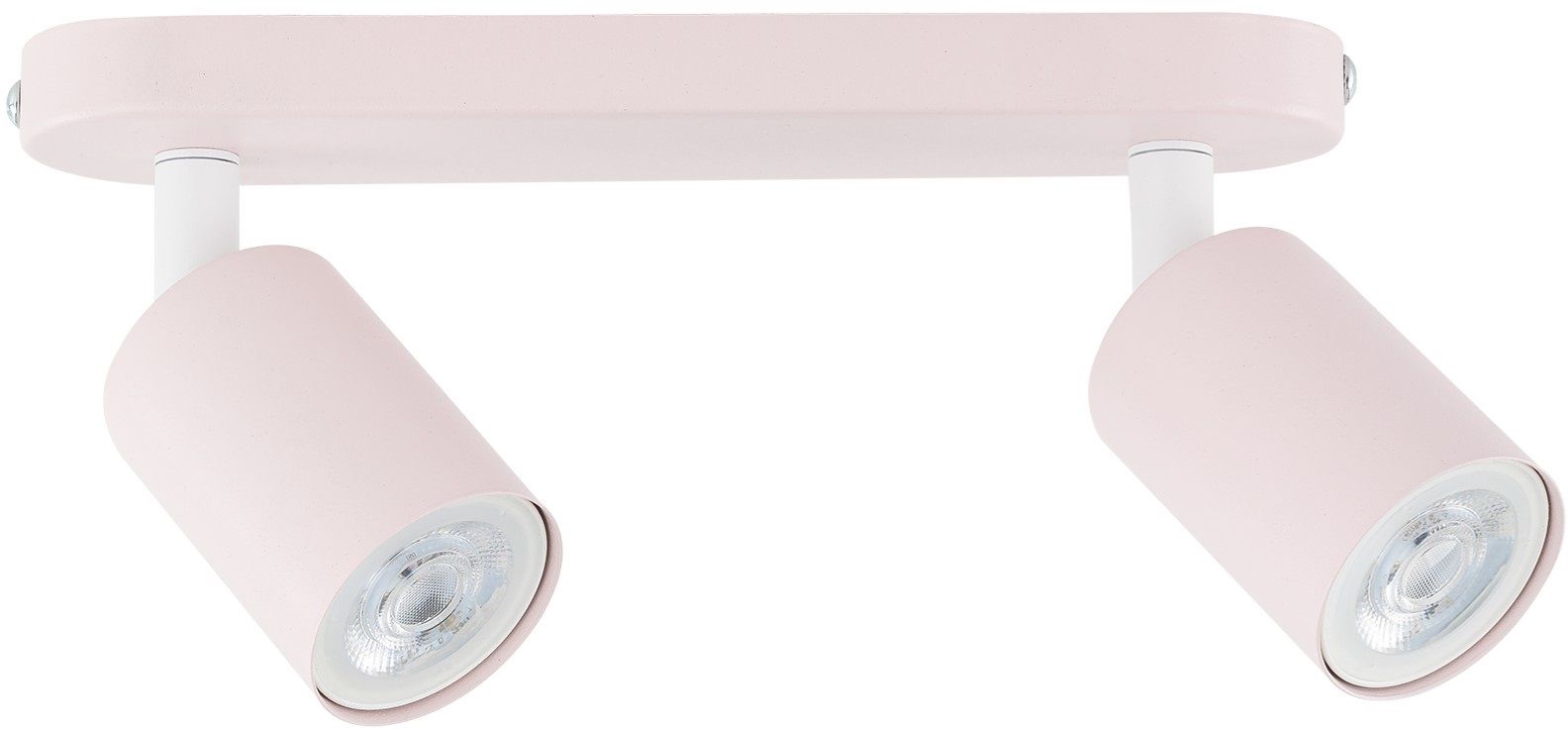 TK Lighting Livia lampada da soffitto 2x10 W rosa 10233