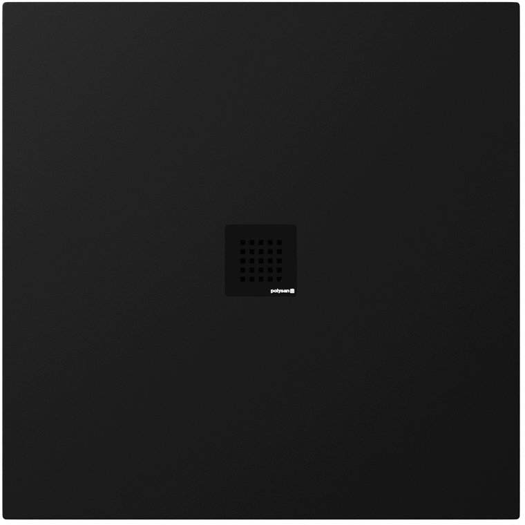 Polysan Treneca piatto doccia quadrato 90x90 cm nero 84300.21