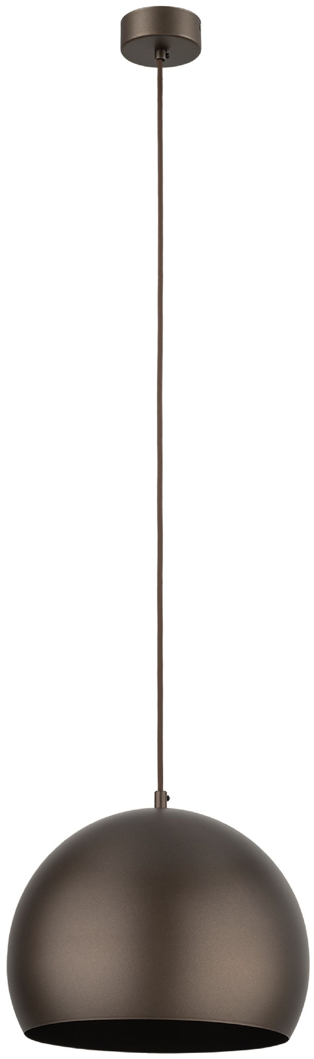TK Lighting Zoe lampada sospesa 1x15 W marrone 10171