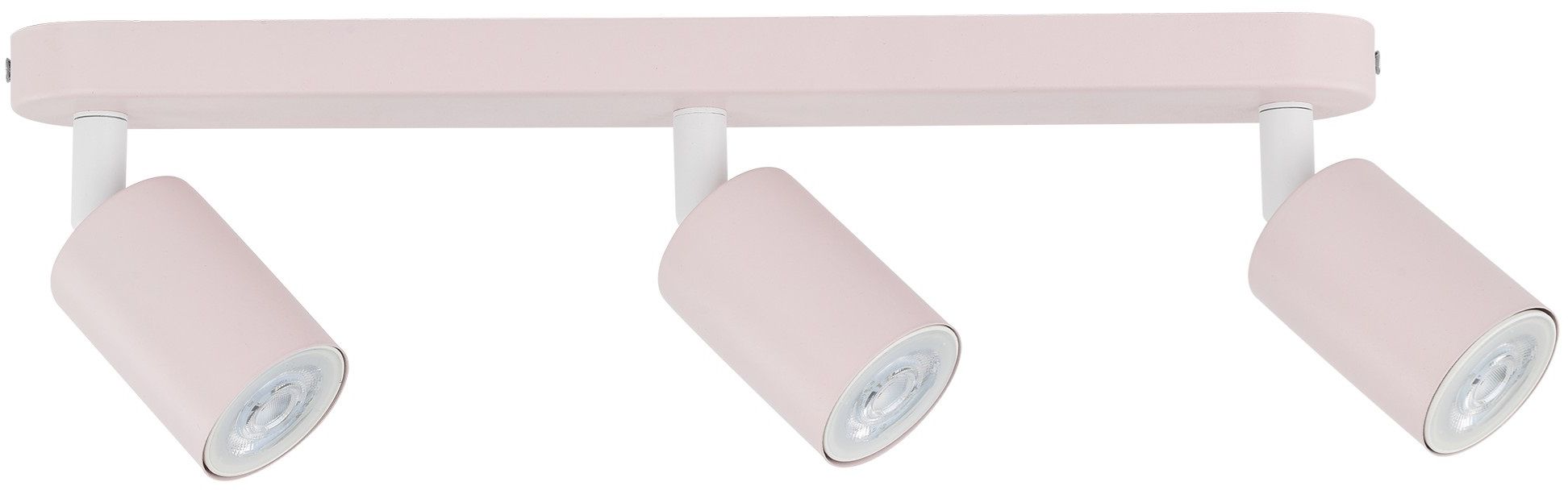 TK Lighting Livia lampada da soffitto 3x10 W rosa 10234
