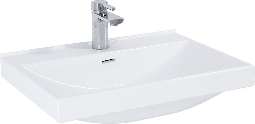 Elita Maxxi lavabo 61x46 cm rettangolare da mobile bianco RE040600078060