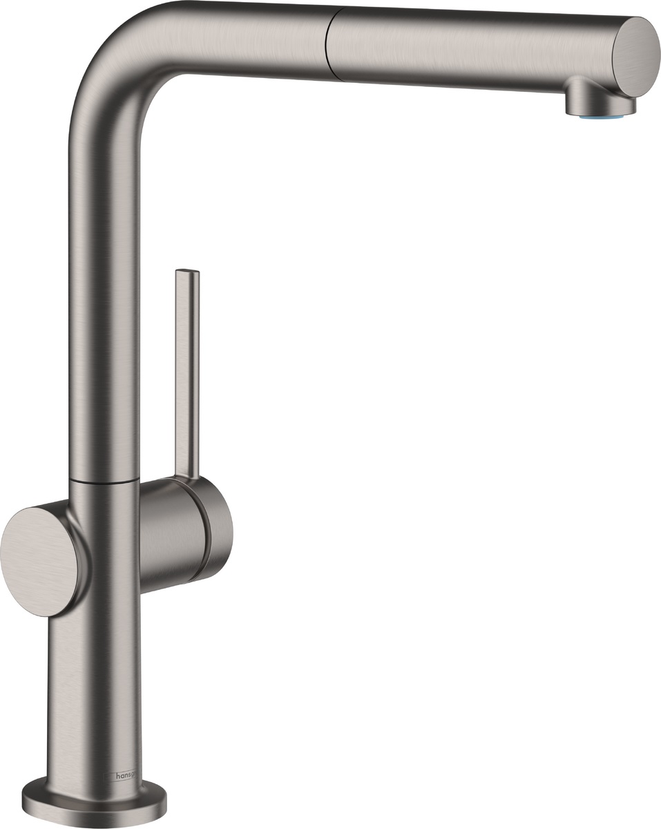 Hansgrohe Talis M54 rubinetto da cucina verticale nero 72809340