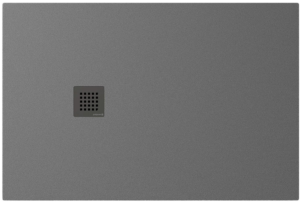 Polysan Treneca piatto doccia rettangolare 130x80 cm grigio 84303.31